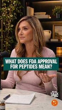 What Does FDA Approval For Peptides Mean?