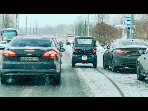 ВПИХНУЛИ 100 СИЛ В МОТОКОЛЯСКУ. BAJAJ QUTE DRIFT MODE.