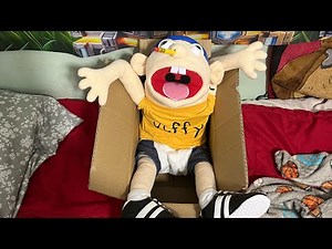 Jeffy puppet unboxing