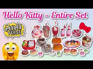 Entire Hello Kitty Miniverse Collection! Which is YOUR Favorite?