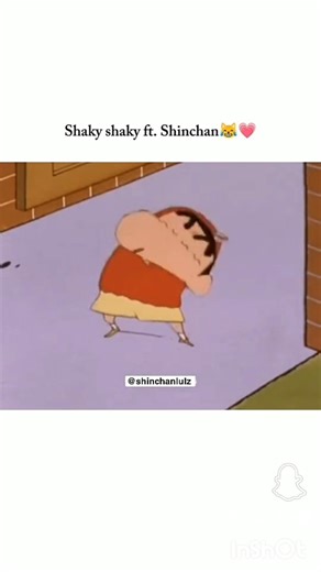 SHIN-CHAN SHAKY SHAKY DANCE! 🍑 | Don't Laugh Challenge 😂 @tseries #shakyshaky #shinchan