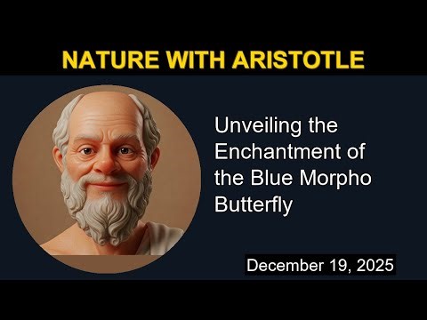 Unveiling the Enchantment of the Blue Morpho Butterfly | Nature with Aristotle