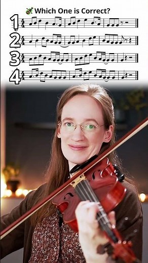 Which One is Correct? 🎻 Guess the Notes