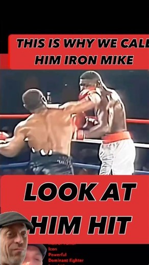 Iron Mike Tyson; this is what they call him!