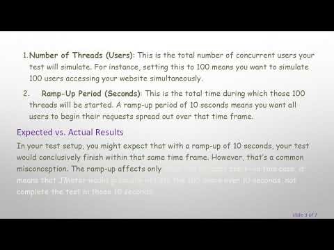 Understanding the Ramp-Up Time in JMeter