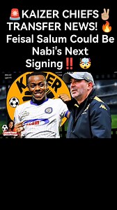 KAIZER CHIEFS TRANSFER NEWS! 🔥 Feisal Salum Could Be Nabi's Next Signing! 🤯 #KaizerChiefs #FeisalSalum #TransferNews | IBholo-Namhla
