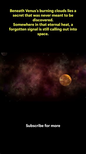 Venus Planet Mystery | Hidden Secrets Beneath Burning Clouds