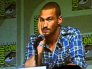 Andy Whitfield talking about his physique