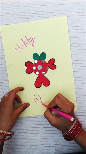 how to make a paper promise day card #diy #howtomakepapersoap #howtomakepapersoap #papercraft #short