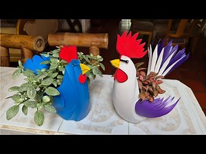 😍MACETAS GALLINA PARA TU COCINA Tutorial completo #DIY/Liliana Muñoz