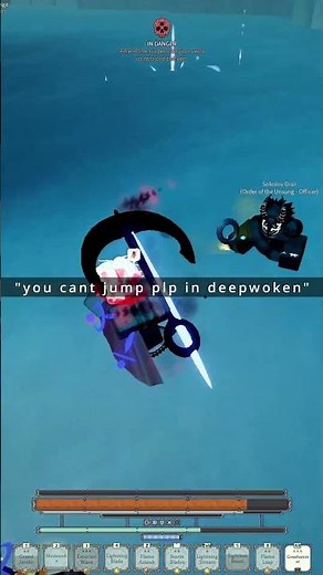 "Jumping grandmaster with petite felinor fish build" | Deepwoken #deepwokenupdate #roblox #pvp