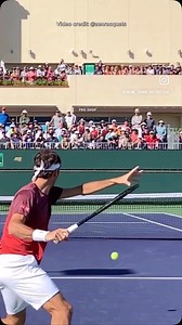 30K views · 2.2K reactions | Slow Motion of Roger Federer in Indian Wells 2019 Video credit: @zenracquets #tennis #federer #slowmotion #reels | Online Tennis Instruction | Facebook