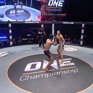 One and done. Pretty fast 5 KO by Mario Satya Wirawan. This is now the fastest KO in ONE Championship history, that clocked at 6 seconds. | Tap.Nap.Snap