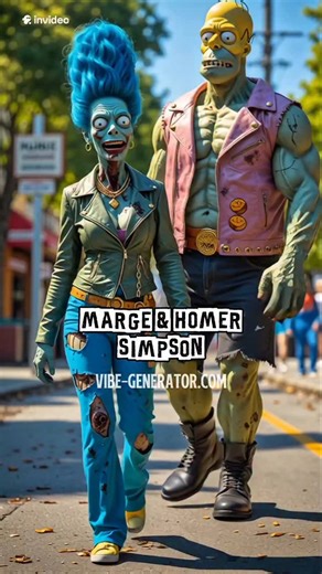 14K views · 2.8K reactions | Iconic Characters as Zombies – The Simpsons, Mario, Joker & More! Visit VibeGenerator.ai to get a personalized video featuring your face or order best-selling ads for your business. From cinematic clips and trailers to custom video gifts, we create it all—starring you. Explore AI video guides, exclusive prompts, and bonus content on our Patreon: patreon.com/Vibe_Generator #simpsons #mario #joker #zombies #invideoai | Vibe Generator | Facebook
