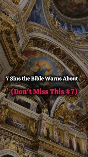 7 Sins the Bible Warns About | Every Christian Needs to Know #jesus #bible #god