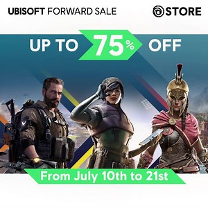 UBISOFT FORWARD SALE BIG UBISOFT TITLES WITH EVEN BIGGER DISCOUNTS! LIMITED TIME ONLY! | Ubisoft