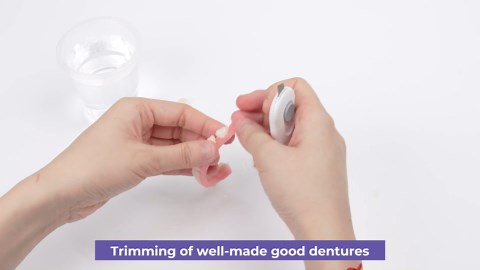 DIY Denture Kit - Full Set Top & Bottom Fake Teeth | Functional Homemade Denture Combo, Natural Looking Missing Teeth Cover, At-Home Smile Enhancement Solution - 1126