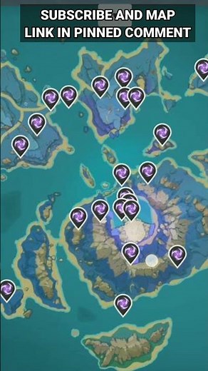 2.1 ALL ELECTROCULUS LOCATION Watsumi & seirai island Genshin impact