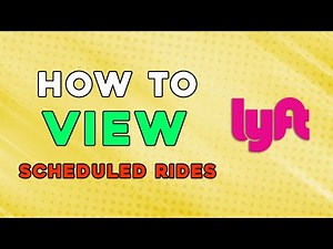 How To View Scheduled Rides On Lyft (Quick and Easy)