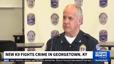 Georgetown's newest K9 hero: Flash joins police force