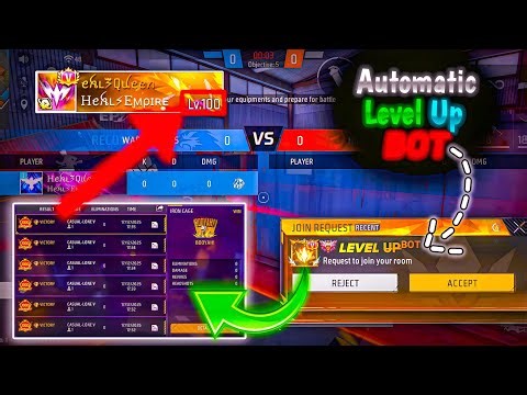 Free Fire Automatic Level Up Bot 😱🔥 | Lv.100 Fast Without Playing!