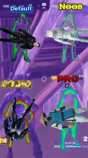 Default skin evolution 🧍 #fortnite #history 28