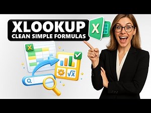 REPLACE VLOOKUP with XLOOKUP and CLEAN UP EXCEL FORMULAS