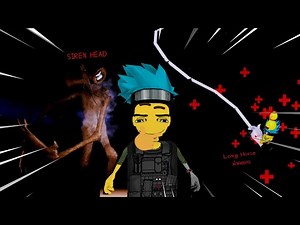 Roblox : Siren Head: Rebirth 😨 SWAT team vs Siren Head and EPIC long-necked horse!!
