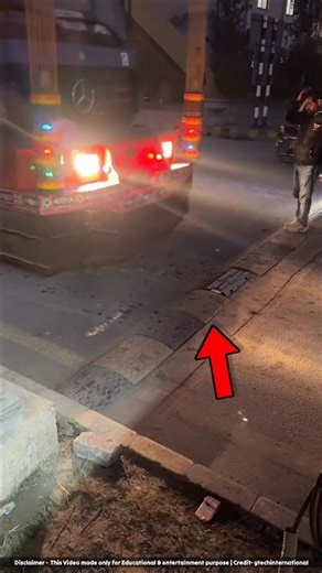 Secret Machine Installed Inside the Road #shorts