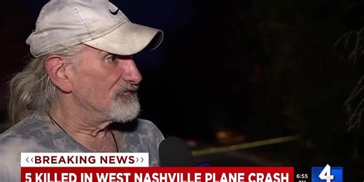 Witness describes deadly plane crash on I-40