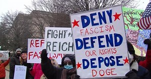 Protesters in Springfield join national groups against Trump policies