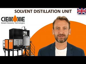 Solvent distillation unit Ciemme Evolution series