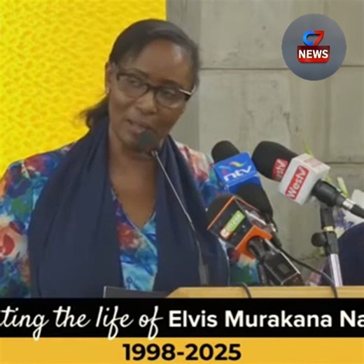 Elachi becomes emotional as she eulogize her son | Channel 7 News