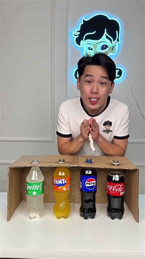 Trying the ultimate soda challenge