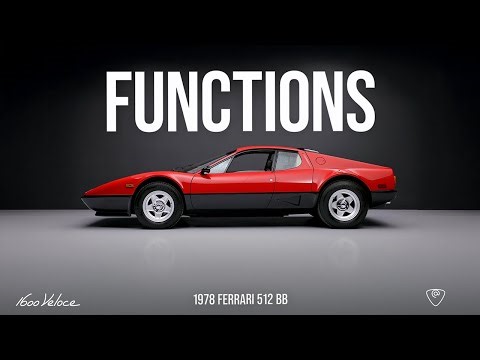 1978 Ferrari 512 BB | Functions