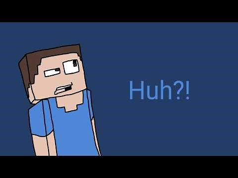Steve turns into a werewolf! "Minecraft"