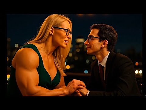 Tall Bodybuilder Giant Girlfriend & Her Tiny Boyfriend | Cutest Love Story Ever 💞