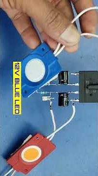 HOW TO MAKE 230V AC STROBE LIGHT USING BRIDGE RECTIFIER #shorts #ytshort