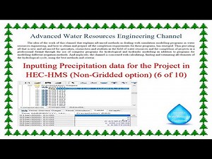 Inputting Precipitation data for the Project in HEC HMS, Non Gridded option 6 of 10