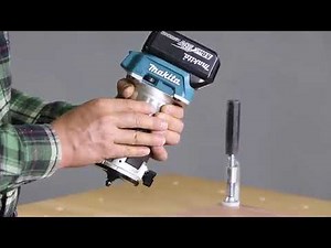 Affleureuse plaque de plâtre Ø 8 mm DRT50 de Makita