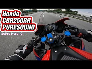Honda CBR250RR + Project 79 Exhaust Pure Sound | GoPro Hero 10 [4K]