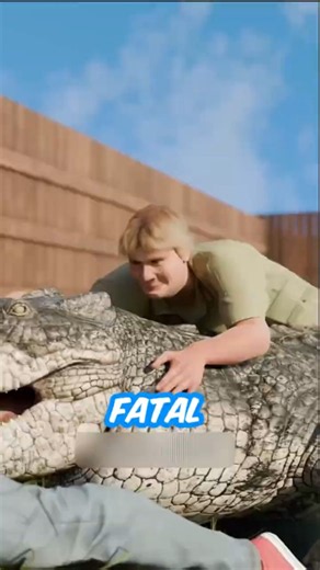 The Tragic Death of Steve Irwin 😢🐊 #steveirwin #truestory #shorts