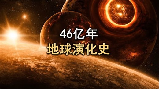 10分钟看完地球演化史，带你见证地球如何诞生，再到生命的起源！