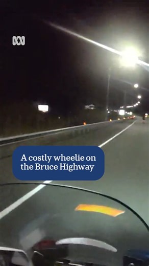 Best of 2025 🏆🙌🏆 Over the next 10 days, we'll be recapping ABC Brisbane's most-watched reels of 2025. Kicking off the countdown at number 10, this viral video of a rider who pulled a wheelie on the Bruce Highway and was fined more than $3,000 recorded almost one million views. #ABCNewsQld #Christmas #Countdown #BestOf2025 | ABC Brisbane