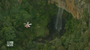 An elderly man has plunged to his death from a walking track at Purlingbrook Falls in Springbrook National Park. The man was on a visit to see his daughters when he lost his footing on a narrow stretch. #9News | WATCH LIVE 6pm | 9 News