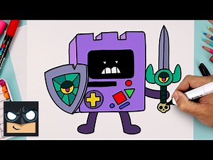 How To Draw Ash Boy | Brawl Stars - Videos For Kids