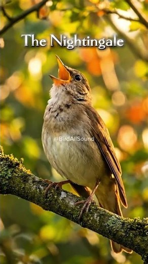 The Nightingale 😱 |#birdallsound #shorts #birds #viral