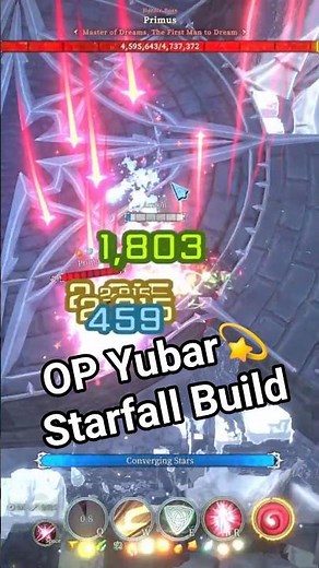 Yubar Infinite Starfall OP Build! Gain permanent invulnerability! - Shape of Dreams