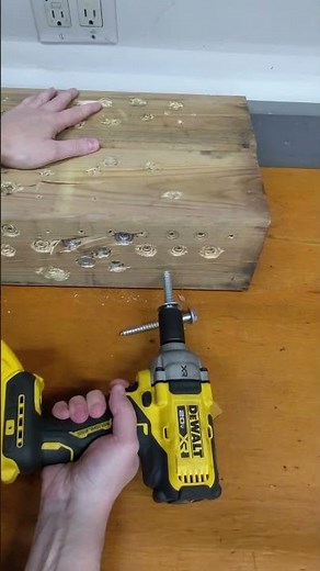 Longer Better Than Thicker - DeWalt DCF923 20v 1/2" Impact Wrench Sinking Lag Bolt Testing Torque