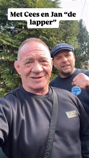 Bert Kops | Met Cees en Jan “de lapper” | Instagram
